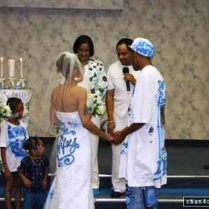 A weddn in da hood