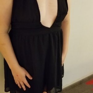 black dress