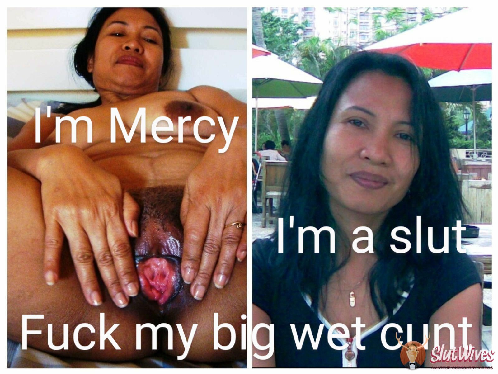 Mercy Filipina slut wife